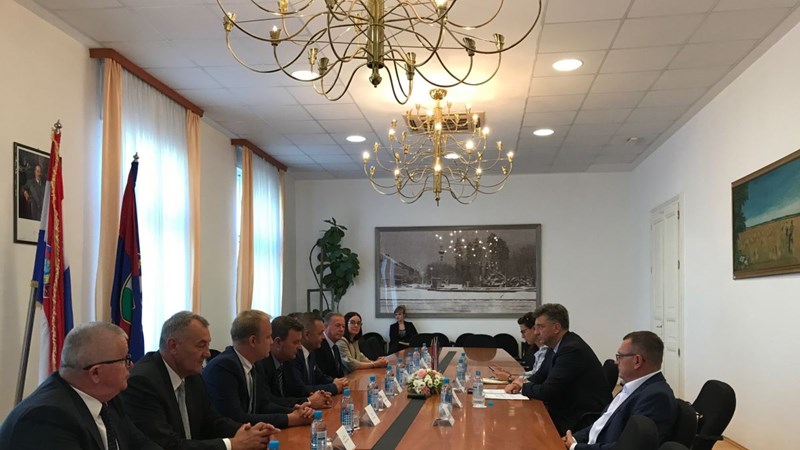 Predsjednik Vlade: Pomažemo Koprivničko-križevačkoj županiji u realizaciji projekata važnih za njezin razvoj 